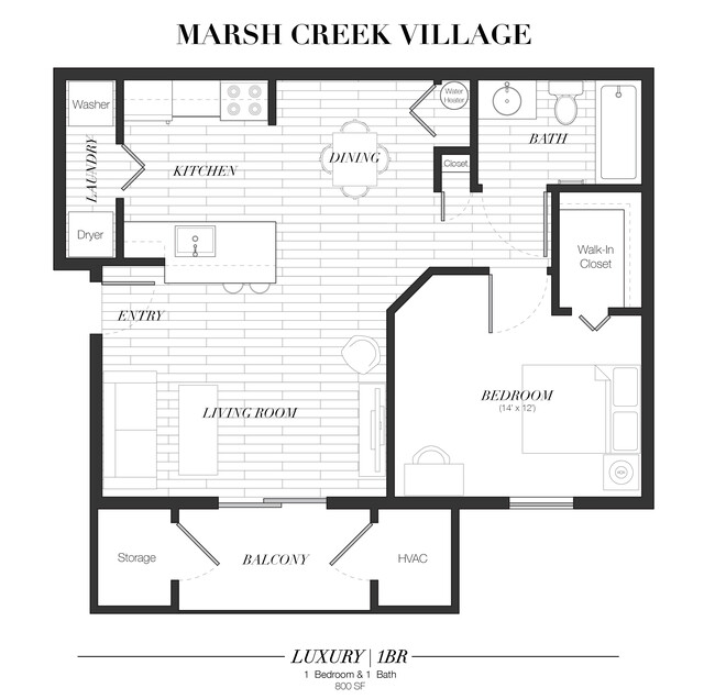 Floorplan - Marsh Creek Village