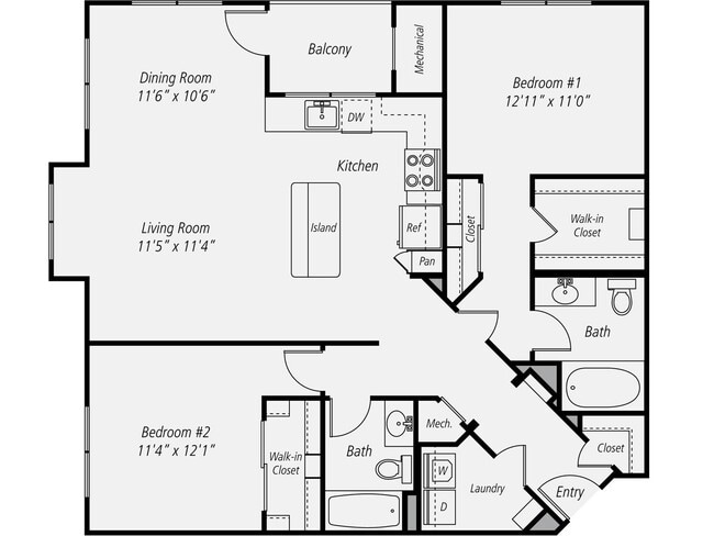 Floorplan - Avalon Garden City