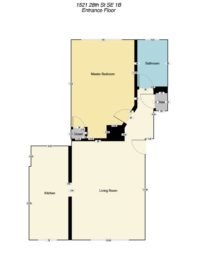 Floorplan - 1521 28th Street SE