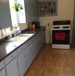 Kitchen looking from North - 816 W 7th St