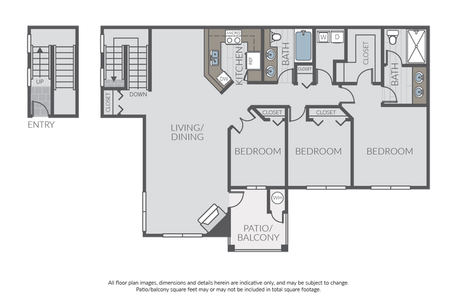 Plan 3D Townhome - Park Hill at Issaquah