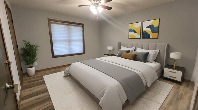 Building Photo - Modern 2022 Built 2 Bedroom, 2 Bathroom Accessible Twinhome with 2 Car Attached Garage!