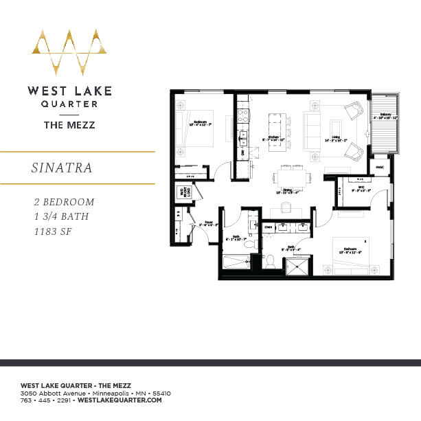 Floorplan - The Mezz at West Lake Quarter