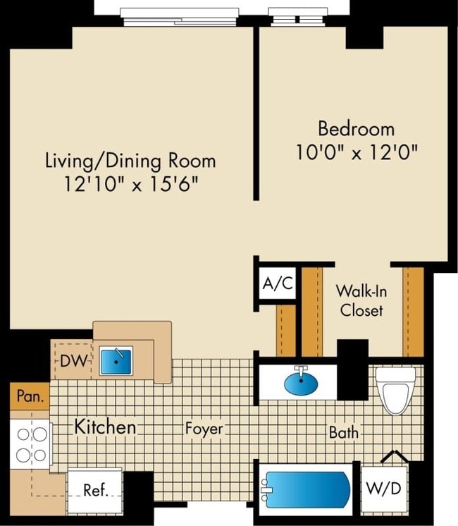 Floorplan - The Metropolitan