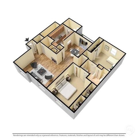 Floorplan - Hamilton Park Apartments