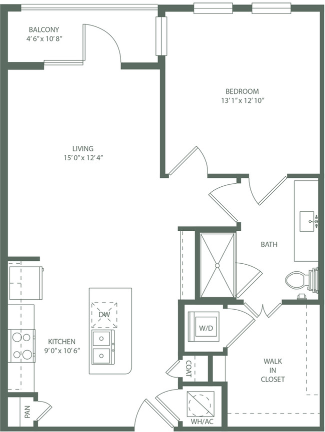 Floorplan - The Baldwin at St. Paul Square