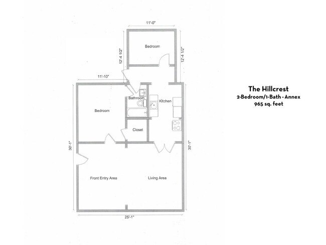 Floorplan - Hillcrest