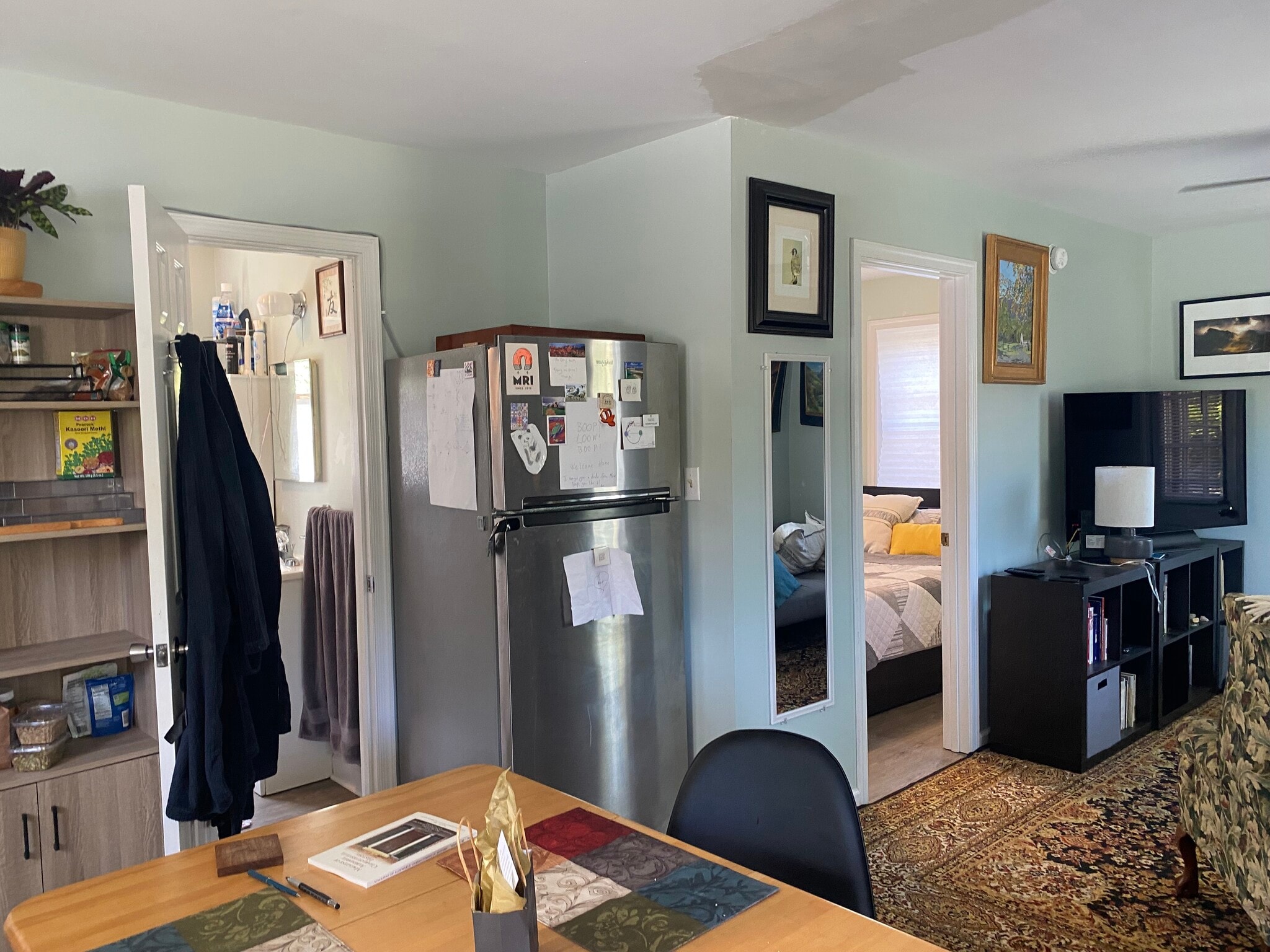 Door to bath and door to bedroom - 208 Meade Ave