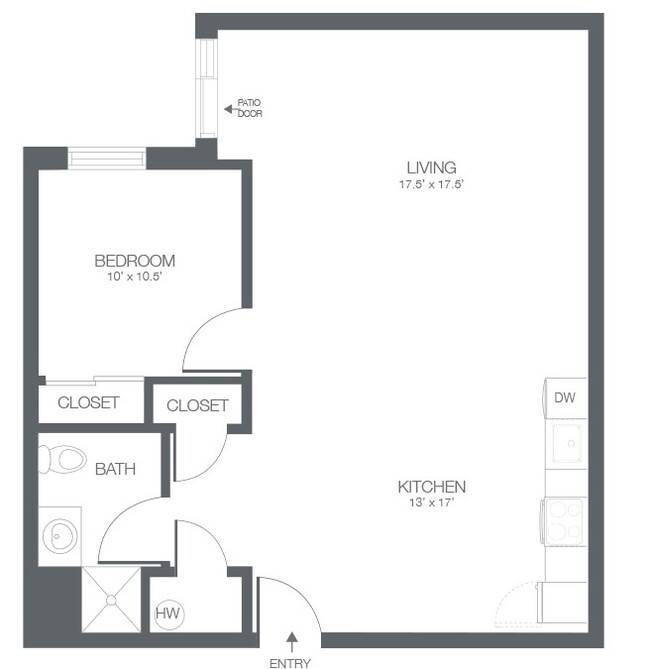 Floorplan - Circle F Lofts