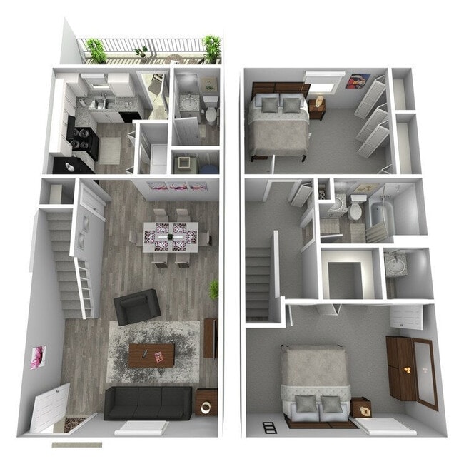 Floorplan - Reflections Apartments