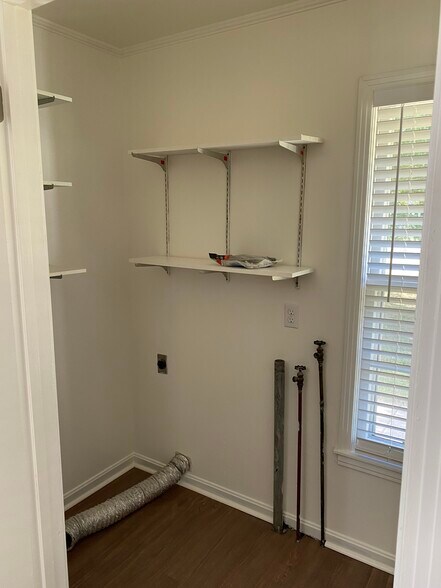 Laundry utility room new Washer and Dryer to be included - 504 Luther Rd