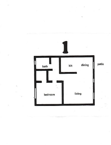 Floorplan - Oak Park Apartments