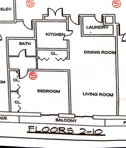 floor plan - 1200 N Humboldt St