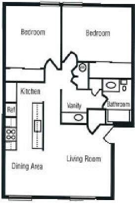 2BR/1BA - Acacia Apartments (03/26)