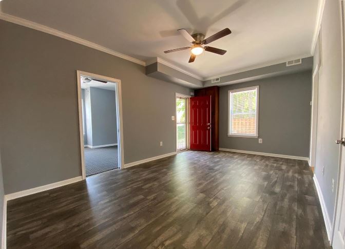 Front door is red - 26 W Center St