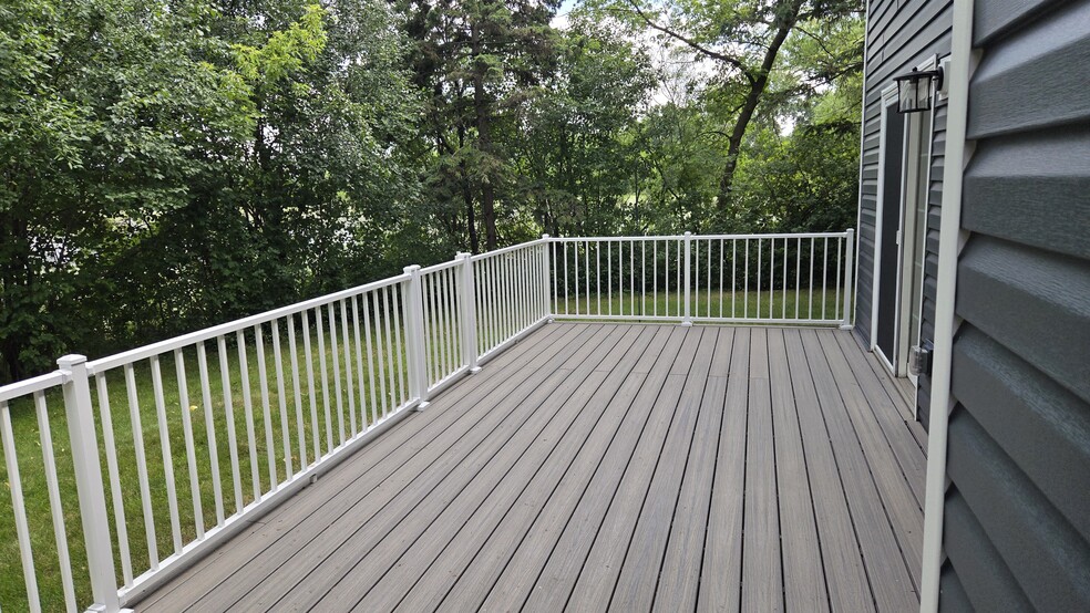 Deck overlooks wildlife preserve - 2303 Grange Ave N