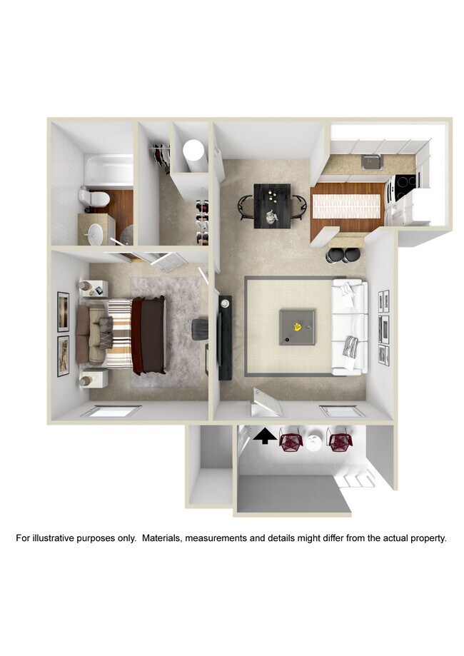 Floorplan - Polo Club Apartments