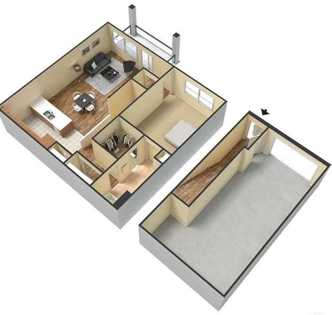 Floorplan - Meridian Park Apartments