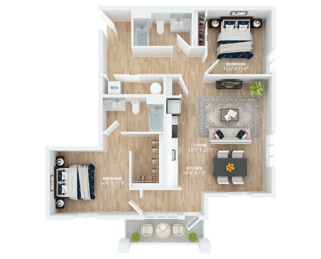 Floorplan - Scouter's Mountain