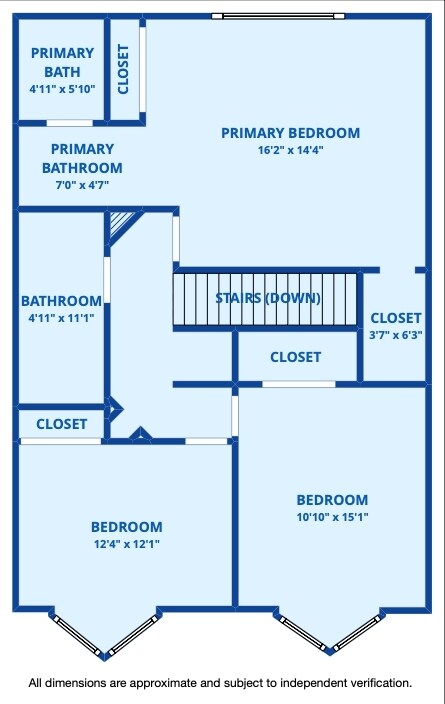 Floor 2 floorplan - 6030 N 15th St