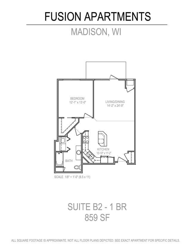 Floorplan - Fusion at 841