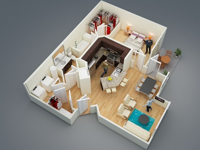 A2 Floor plan - Liv Avenida