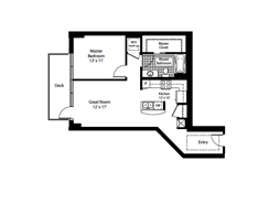 1BR/1BA - The Pinnacle at City Park South