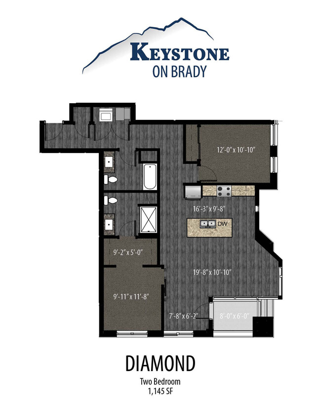 Floorplan - Keystone on Brady