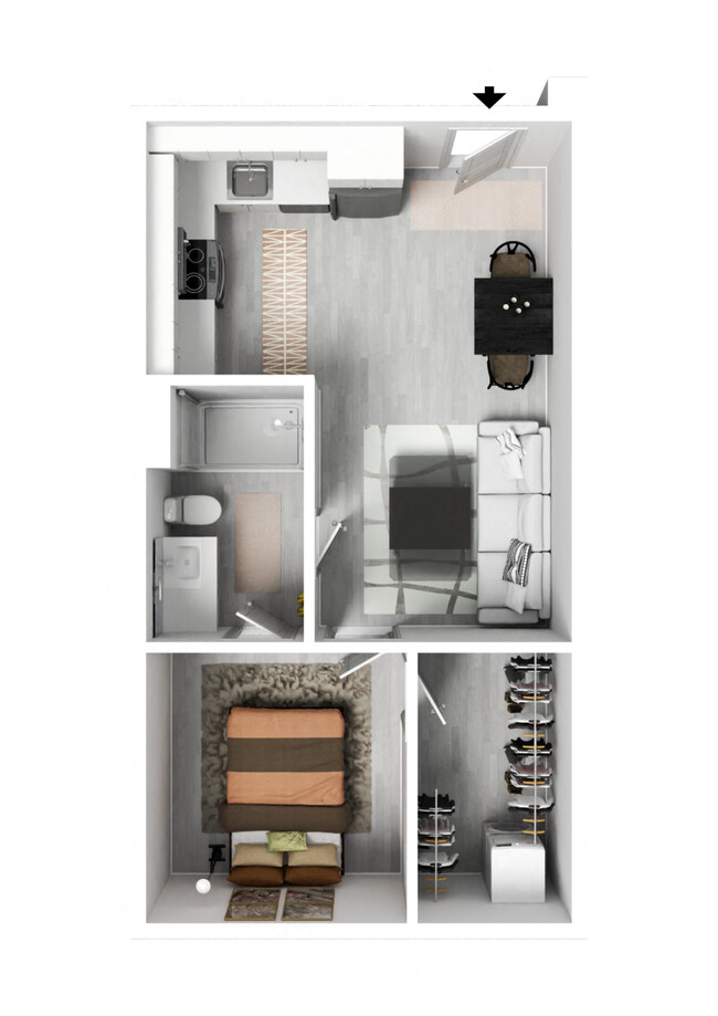 Floorplan - Parkview Lofts Apartments