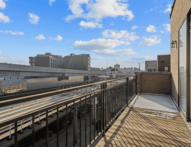 Master private balcony - 3329 N Sheffield Ave