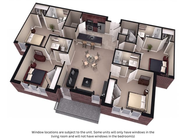 4BR/4BA - Bretona - Element Communities Downtown Columbia - Hi...