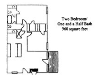 2BR/1.5BA - The Willows