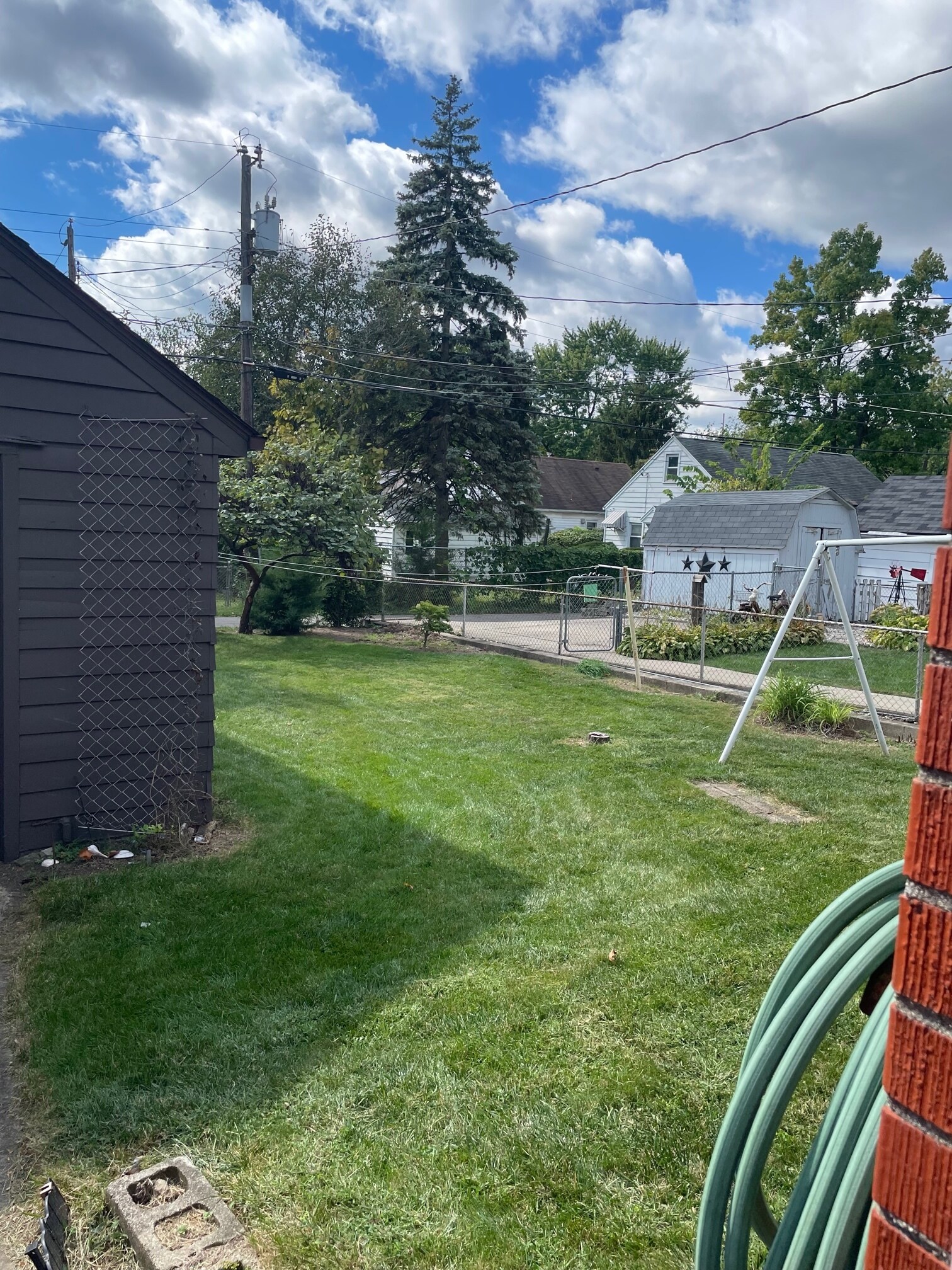 Back Yard - 1518 Patterson Rd