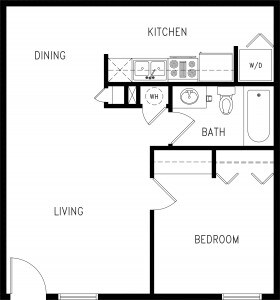1x1 - University Trails Prairie View Apartments