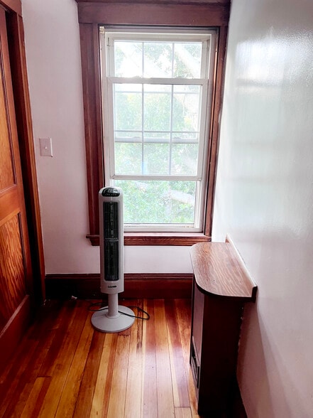 Hallway - front window - 96 Lawrence St