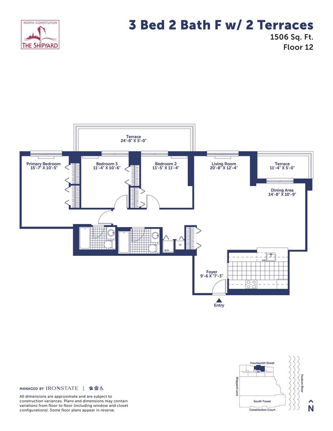 Floorplan - The North Constitution