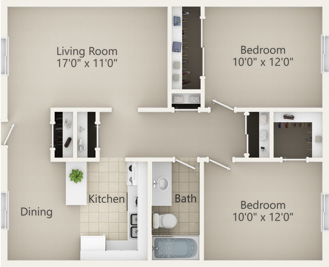 Floorplan - Oaks View at 2300