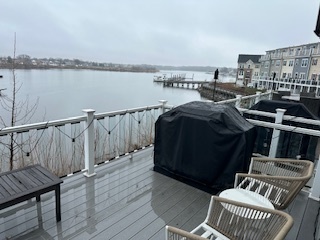 Deck off of Kitchen - 8206 Secluded Cove Ln