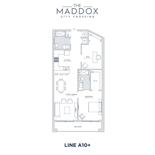 Floorplan - The Maddox at City Crossing