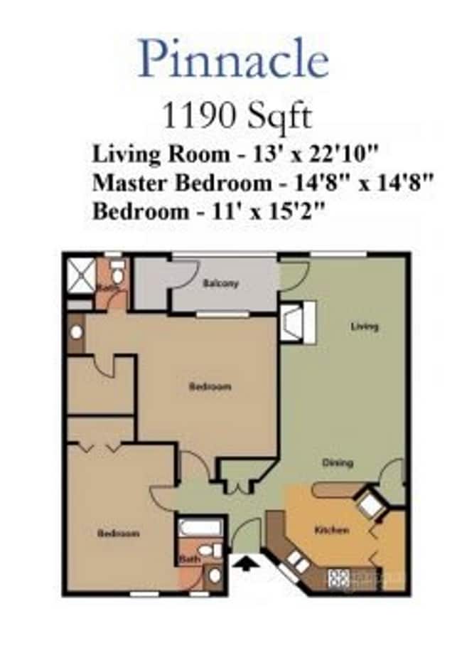 Floorplan - Meridian Park Apartments