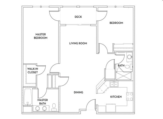 2BR/2BA - Livorno Square