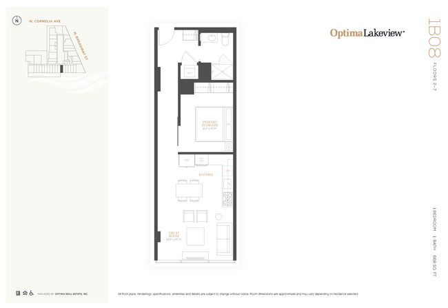 Floorplan - Optima Lakeview