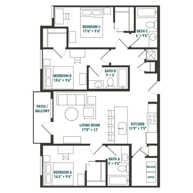 Comet 3x3 1106 - Northside Apartments