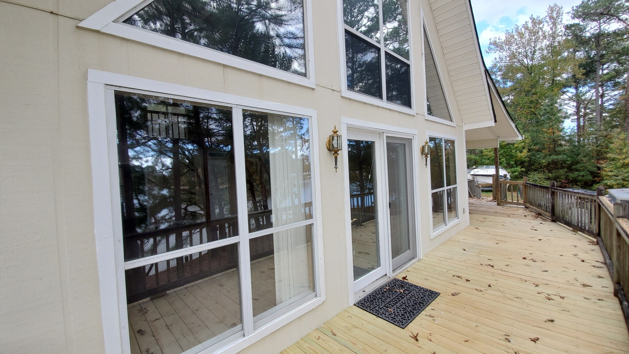 deck recently restained - 11456 US-78