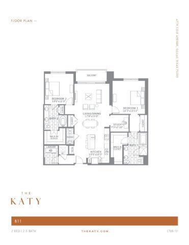 Floorplan - The Katy