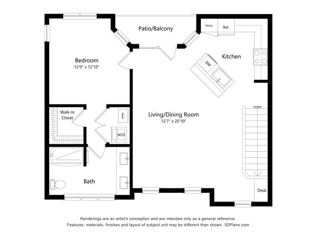Floorplan - Meridian at Rogers Branch