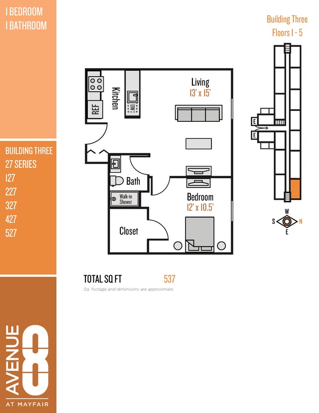 Floorplan - Avenue 8 at Mayfair