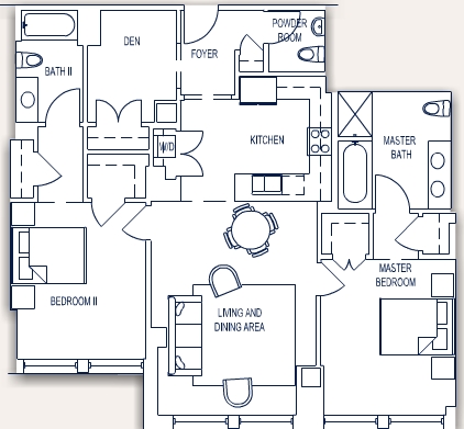 2BR/2.5BA - 1125 Maxwell Place