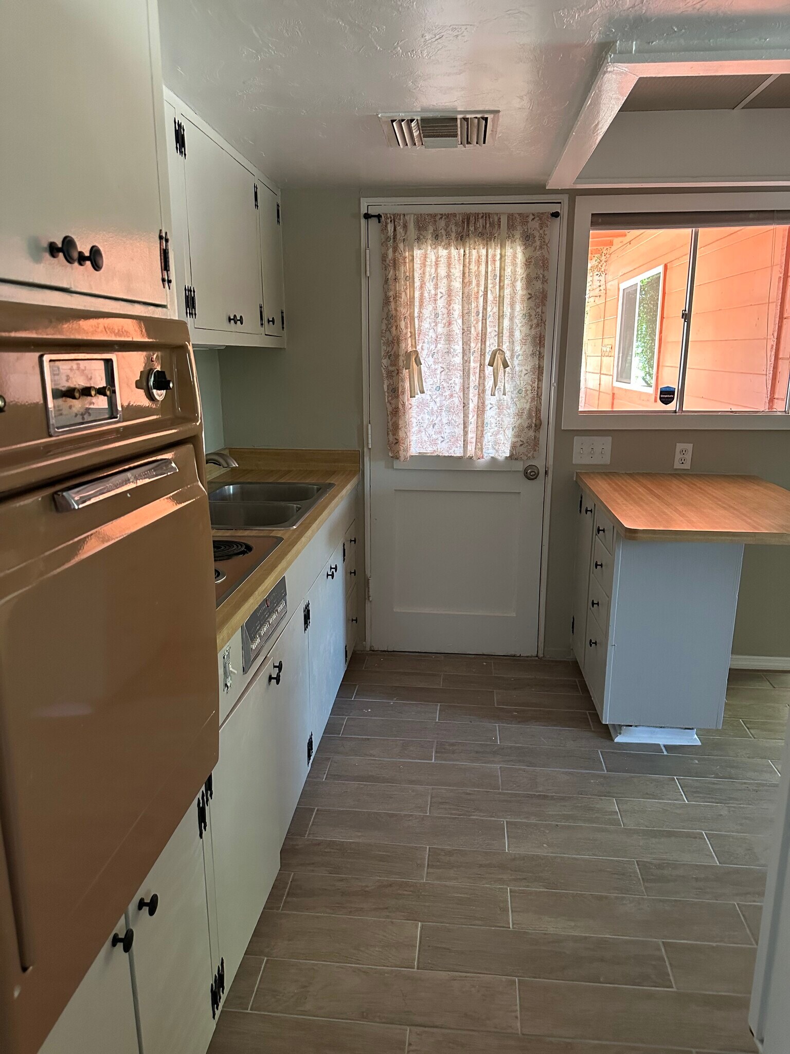 Kitchen and back door to yard - 1315 E Adams St