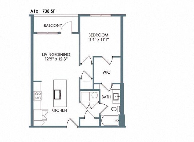 Floorplan - Meeder Flats Apartment Homes